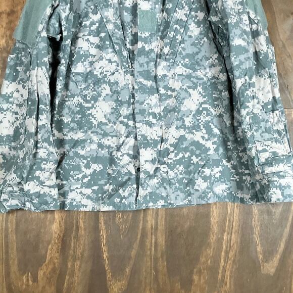 Military Army Combat Mens Coat Green Camouflage Uniform Digicam Medium Regular - Picture 3 of 13